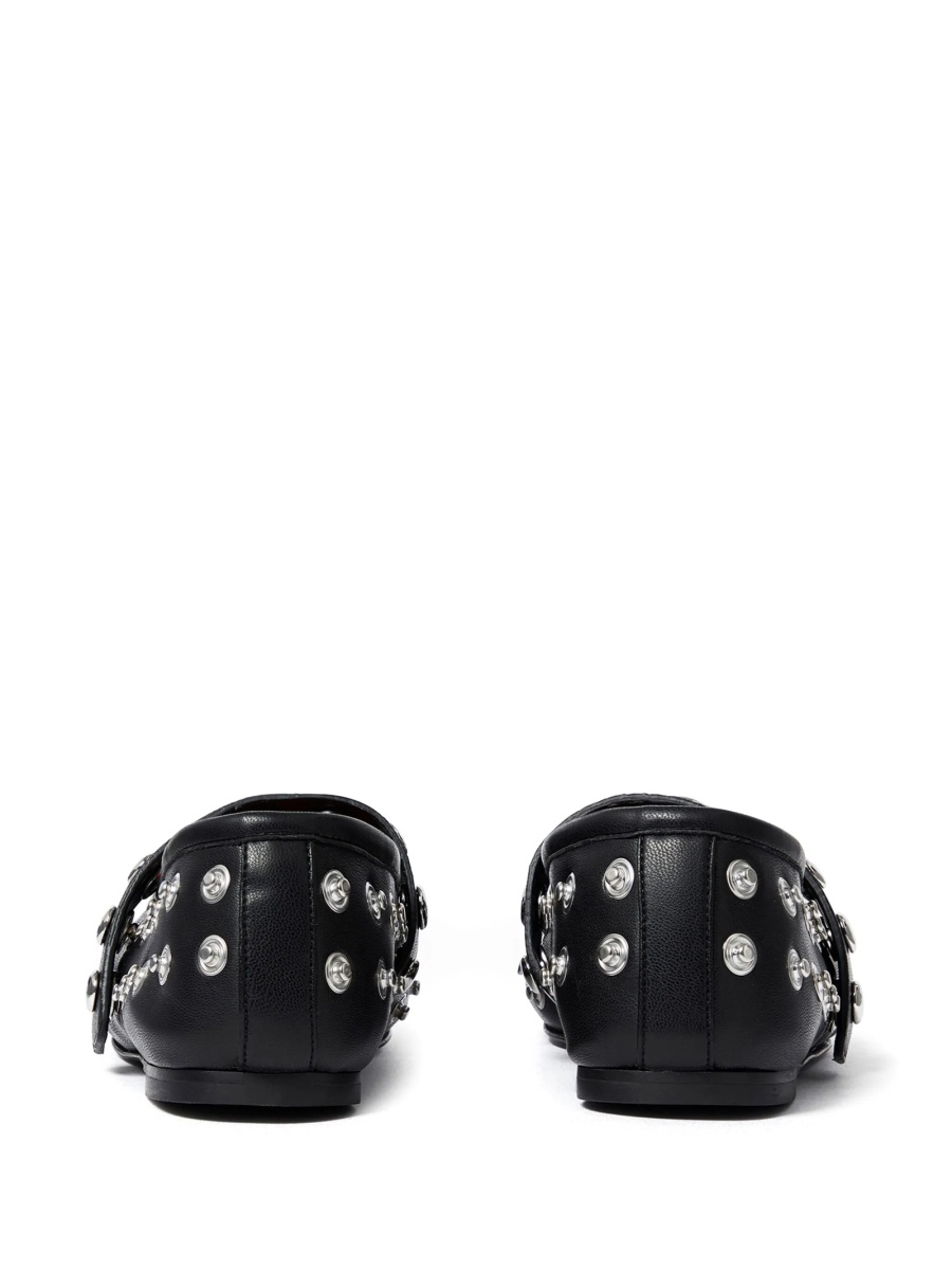 Balerini Stella McCartney negri din poliuretan - Img 3