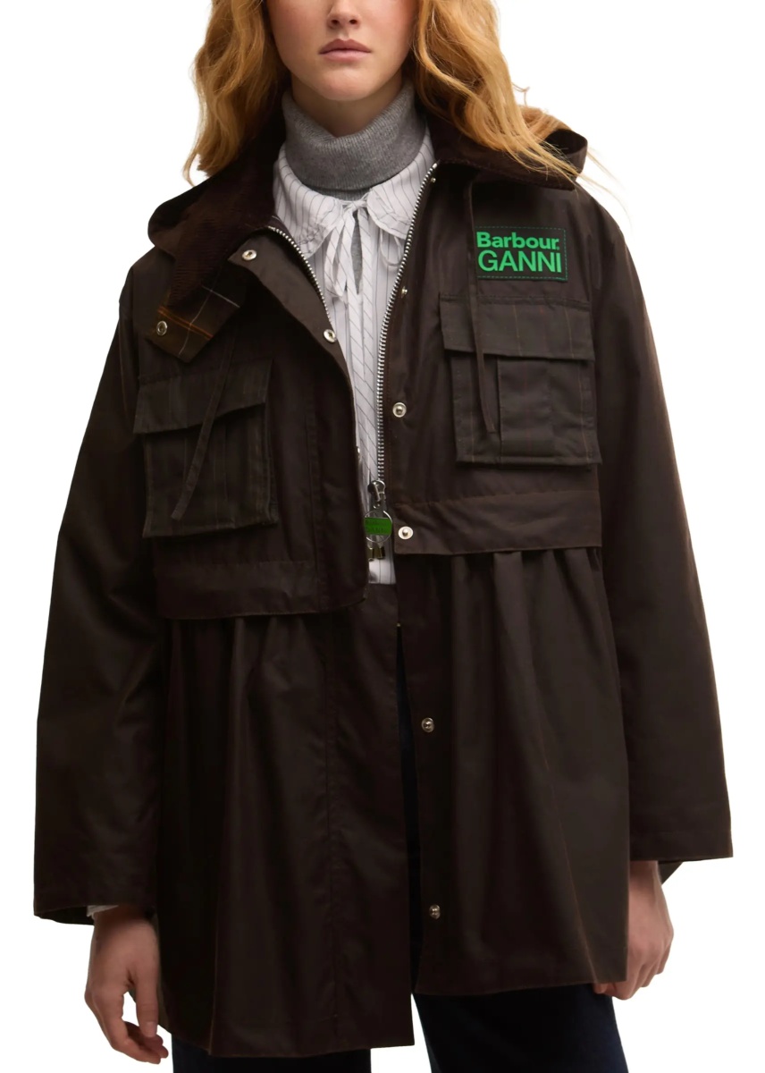 "Barbour X Gannni" Coat - Img 4