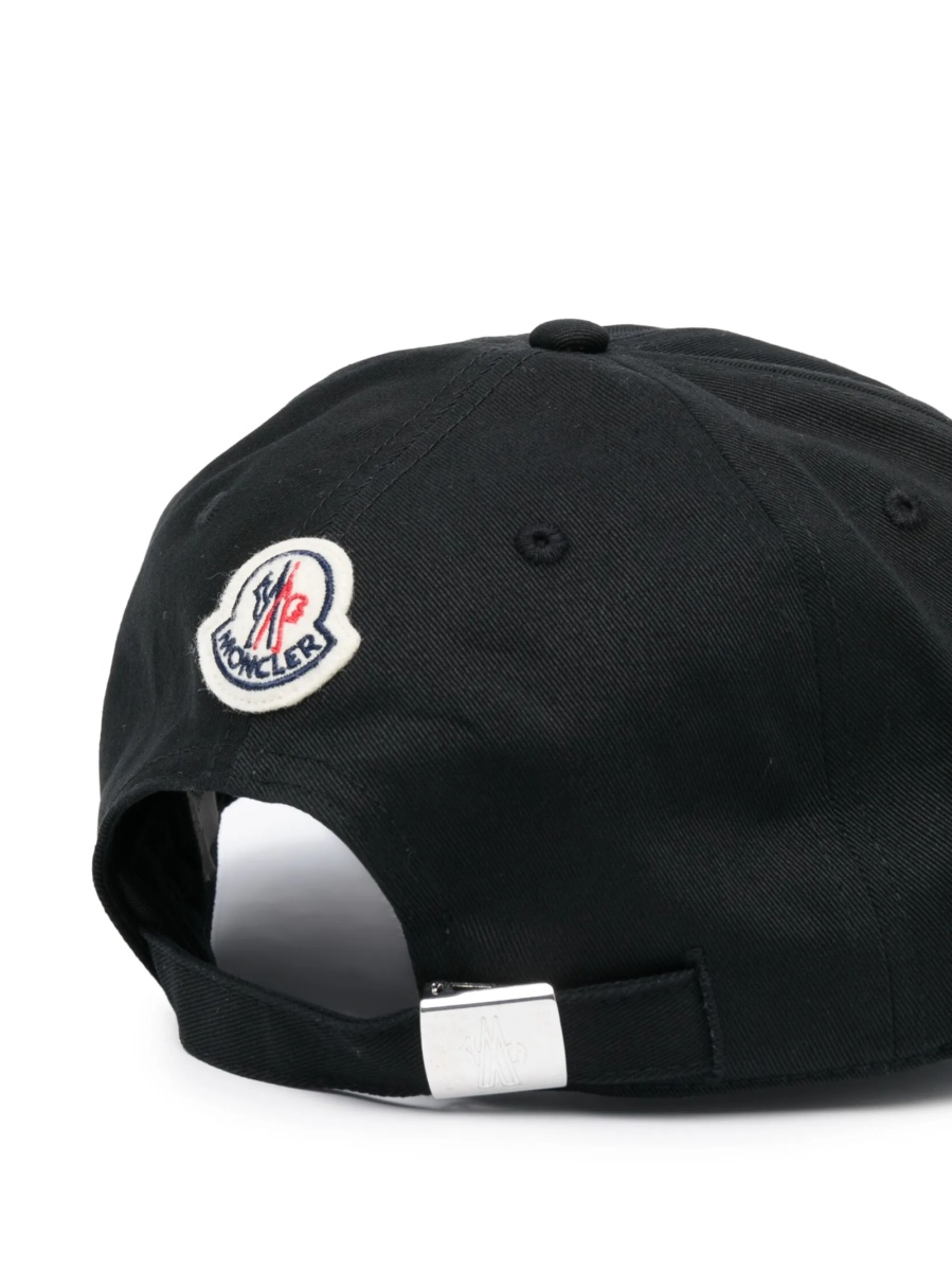 Basca Moncler neagra din bumbac - Img 2