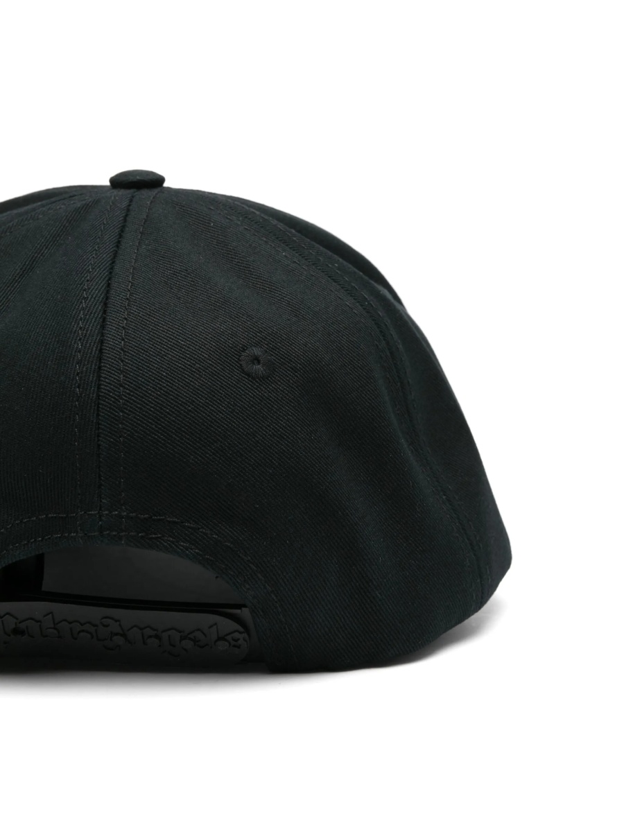 Basca Palm Angels neagra din polyester si bumbac - Img 2