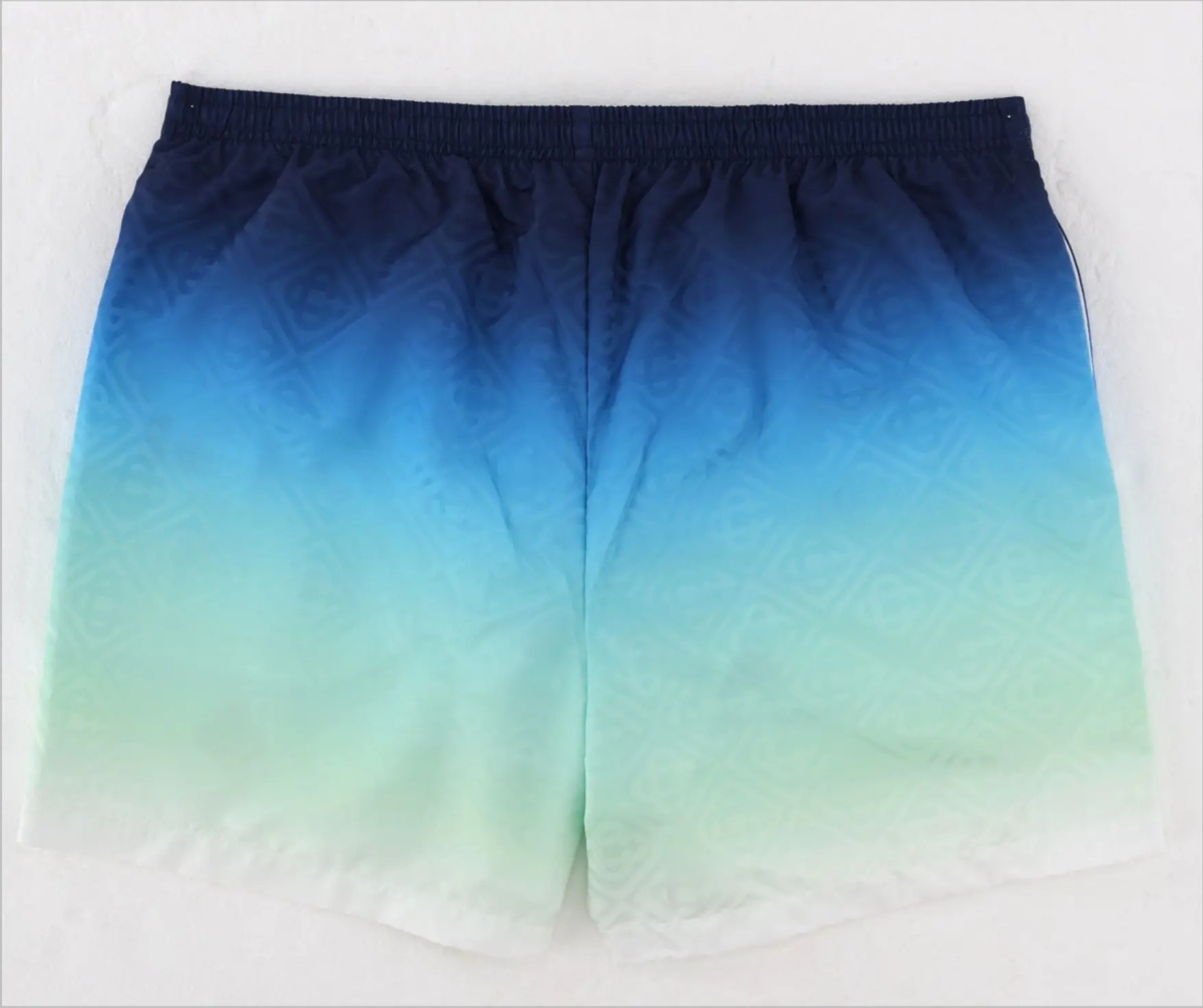 Bermude Costume Da Bagno Jacquard Con Sfumatura - Img 2