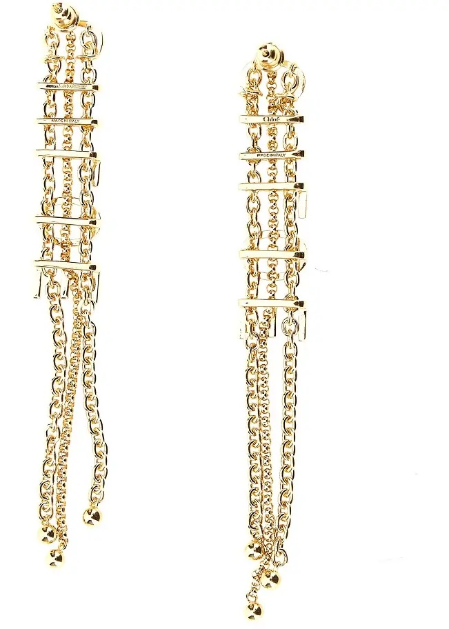 Bijuterii 'Chloé Mini Belt' earrings - Img 2