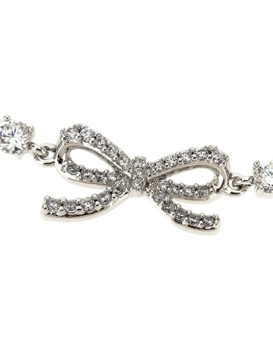 Bijuterii Necklace with bows and crystals - Img 2