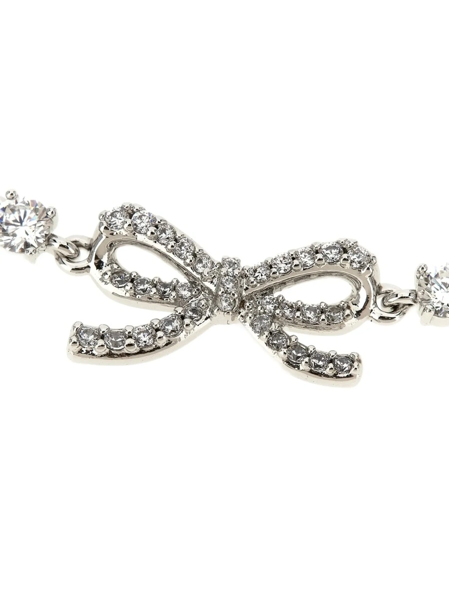 Bijuterii Necklace with bows and crystals - Img 2