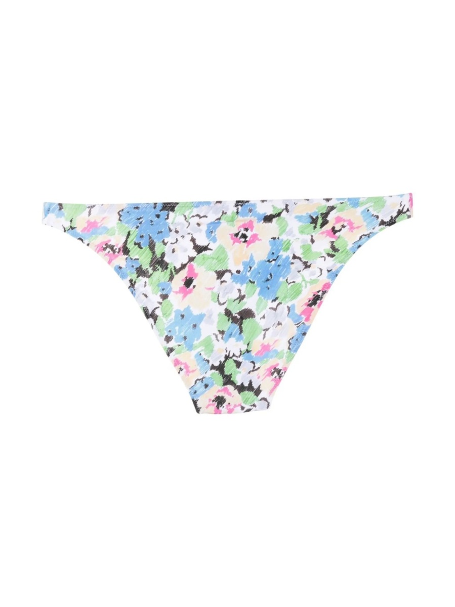 Bikini Ganni albastri din spandex/elastan si poliamida - Img 2