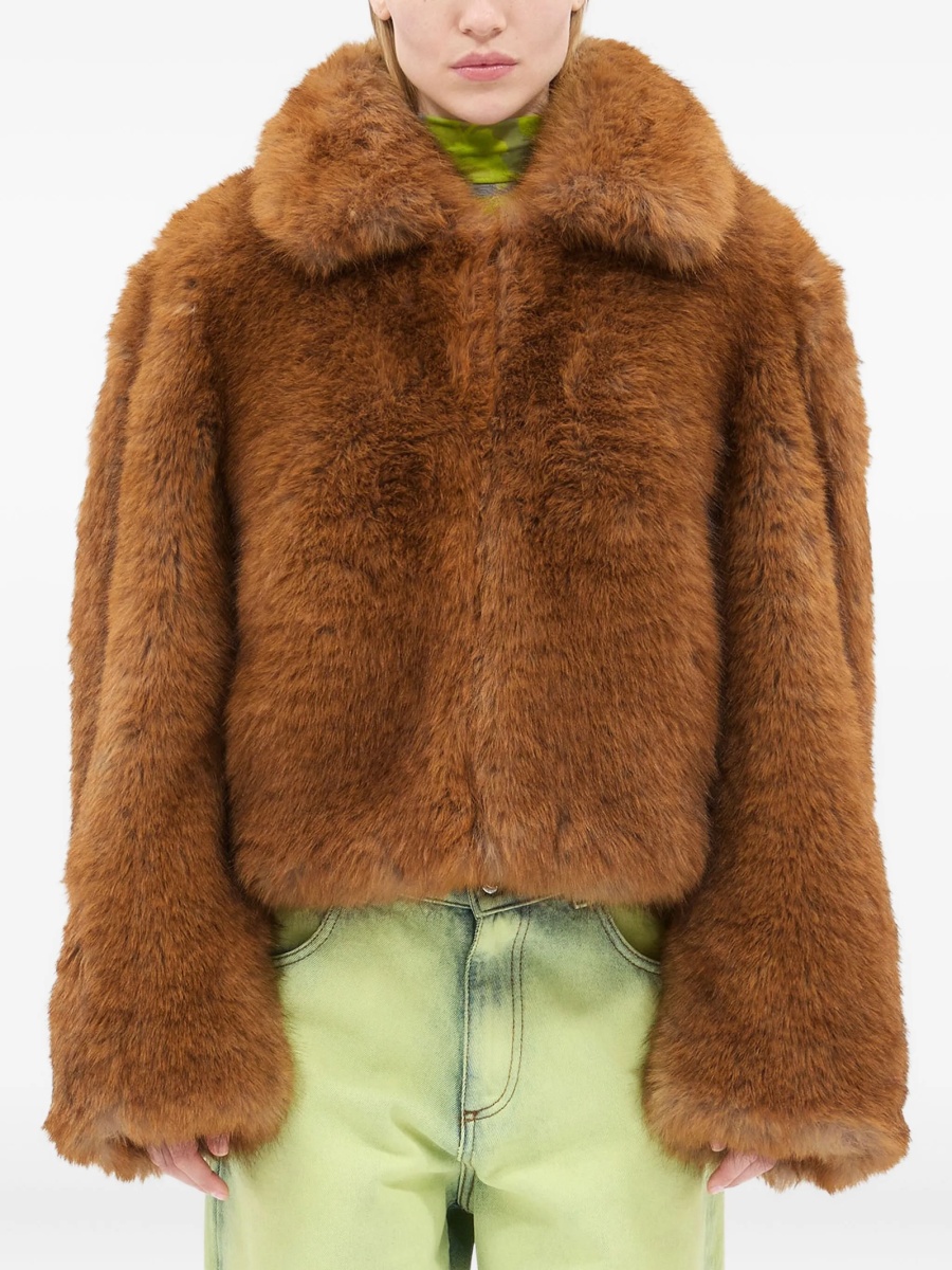 Blana MSGM maro din polyester - Img 3