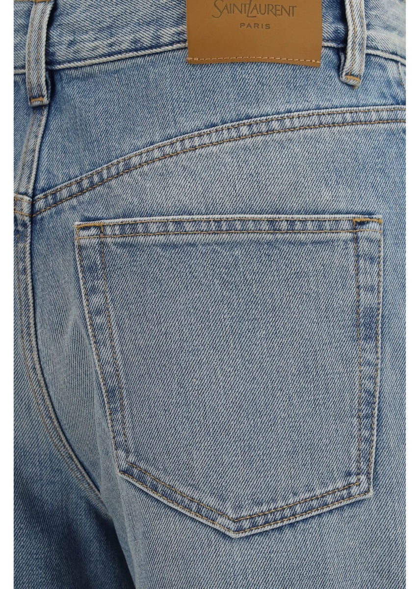 Blugi 90's high-waisted wide-leg Jeans - Img 3