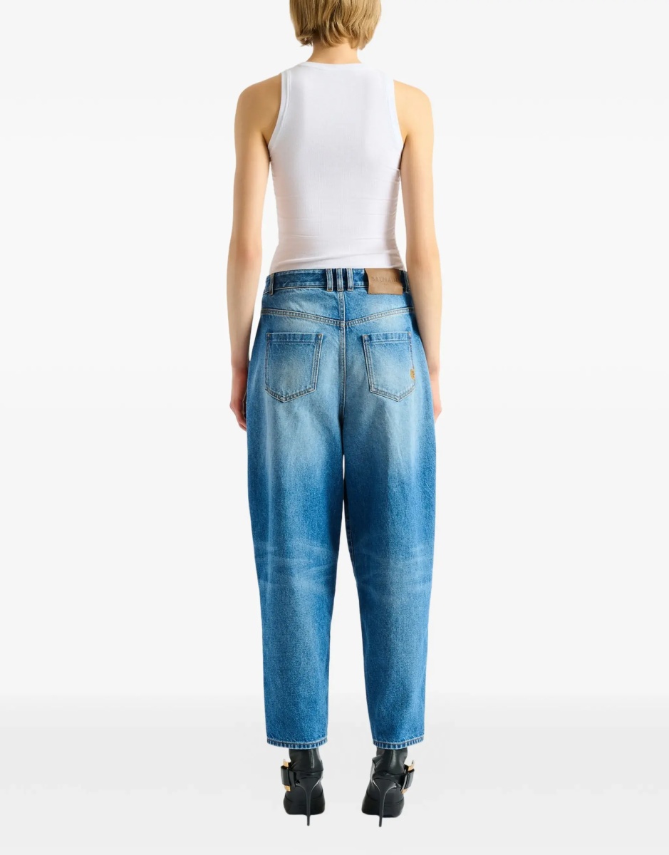 Blugi Barrel denim Jeans - Img 6