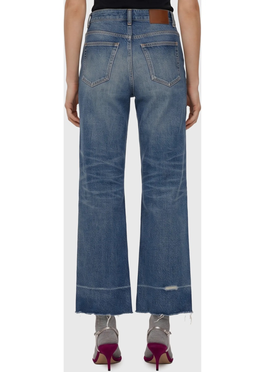Blugi Bootcut Denim Jeans - Img 2
