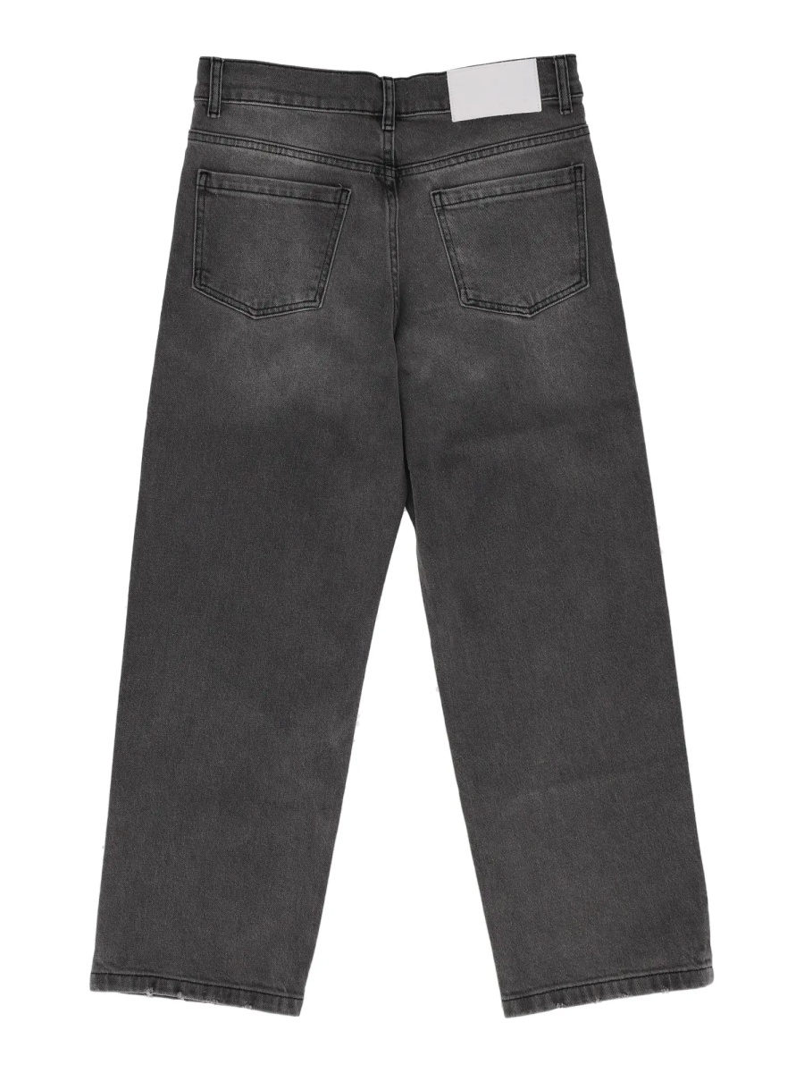 Blugi DENIM PANTS BOY GRIGIO SCURO/DARK GREY - Img 2