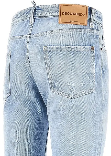 Blugi Distressed denim Teddy jeans - Img 4
