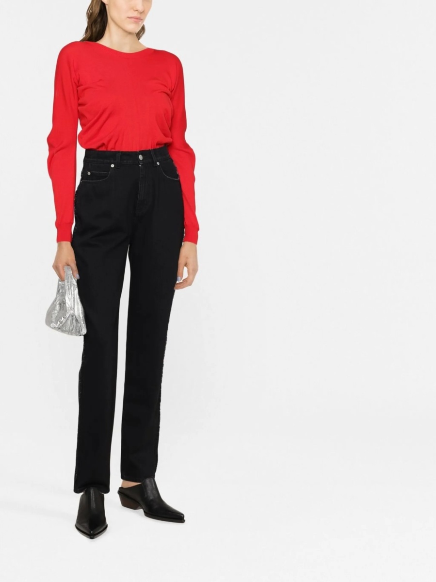 Blugi drepti Alexander McQueen negri - Img 2