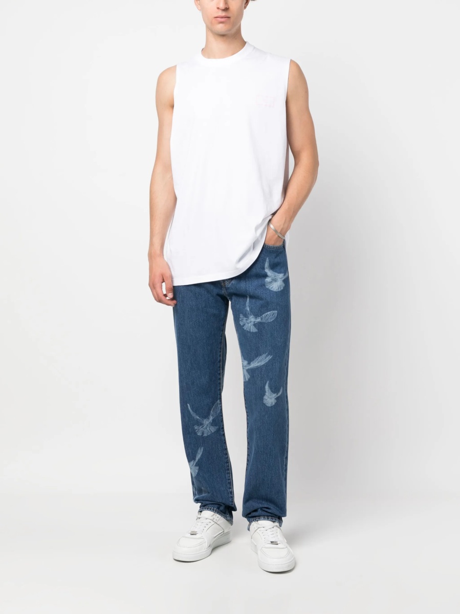 Blugi drepti Levi's® albastri - Img 2