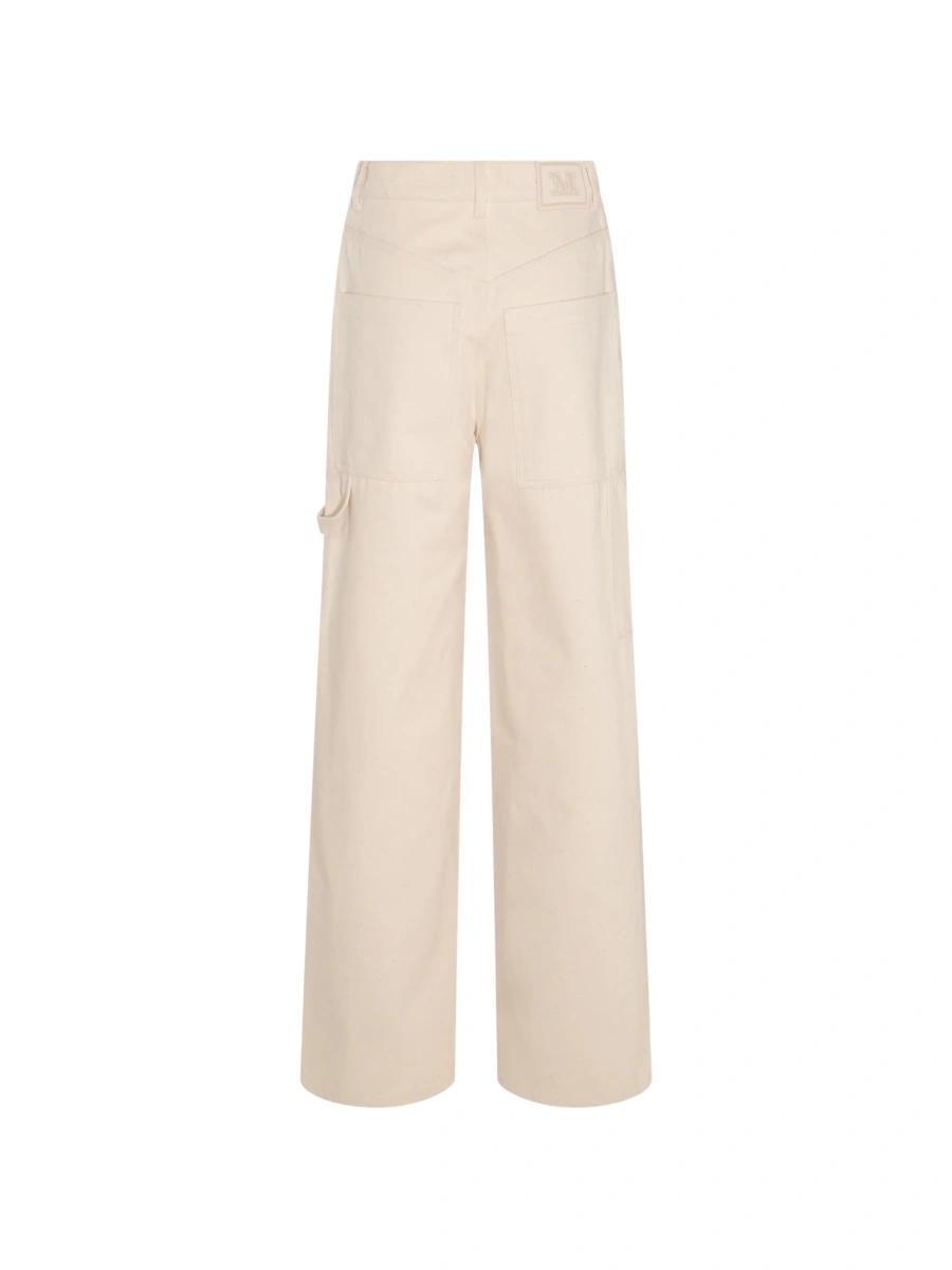 Blugi drepti Max Mara neutri - Img 2