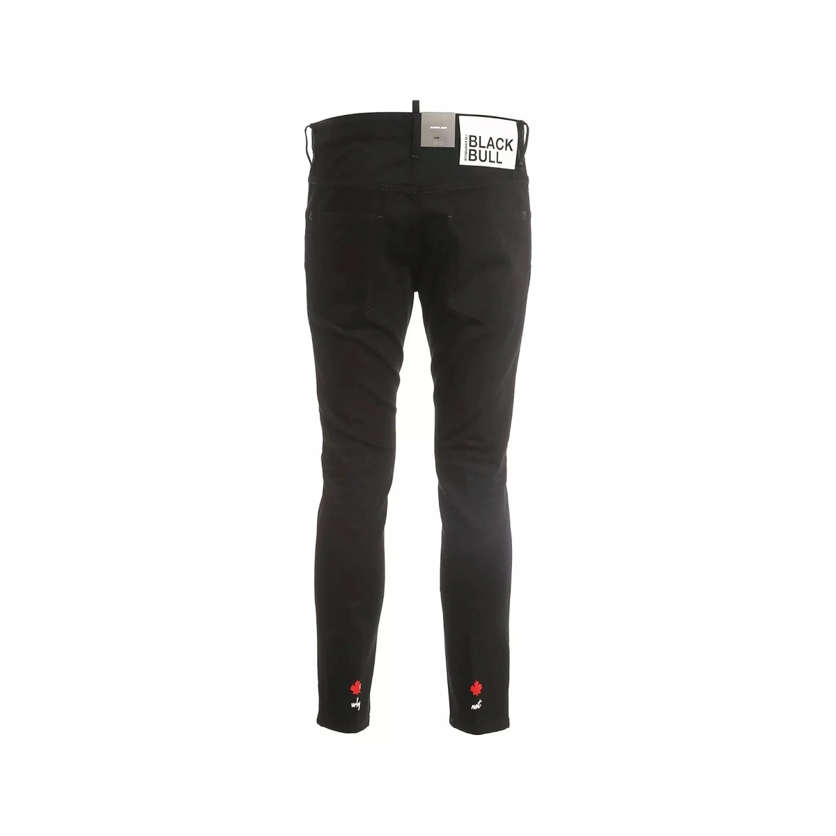 Blugi Dsquared2 Black Bull Skater Jeans - Img 2
