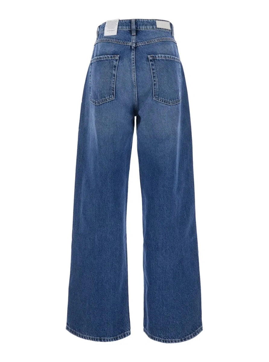 Blugi Icon Denim albastri din denim 'Poppy' - Img 2