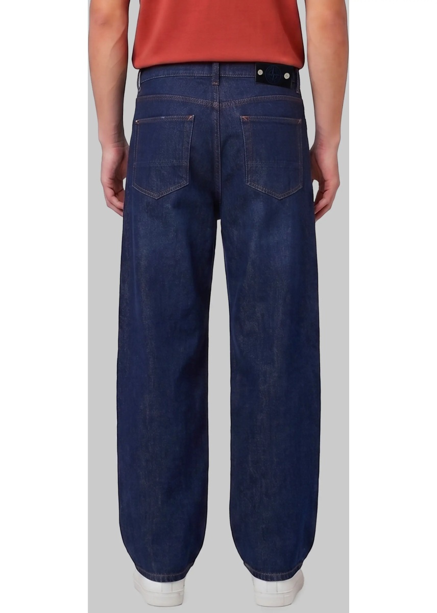 Blugi Indigo Loose Jeans - Img 2