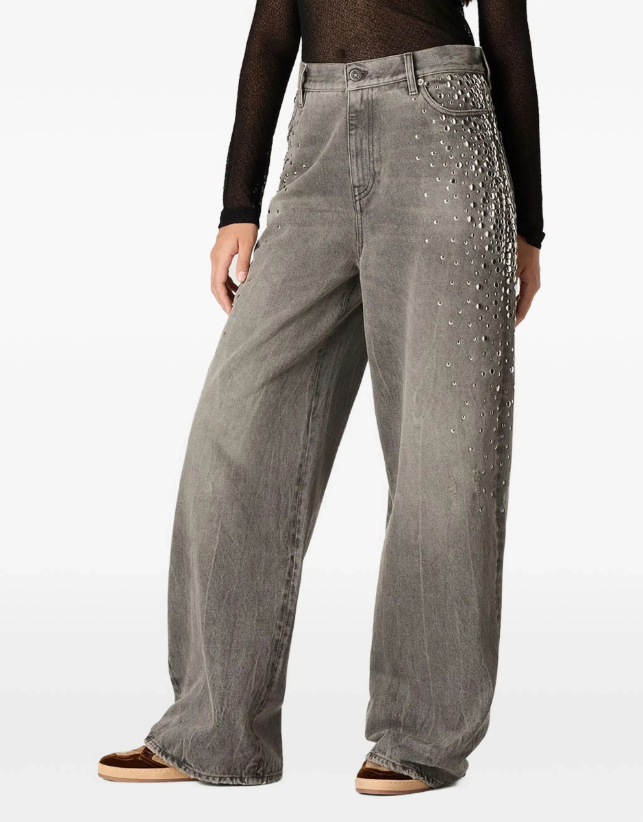 Blugi Melody stud degraded Jeans - Img 4