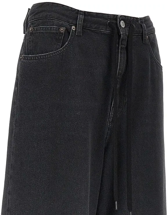 Blugi Oversized jeans with drawstring - Img 2