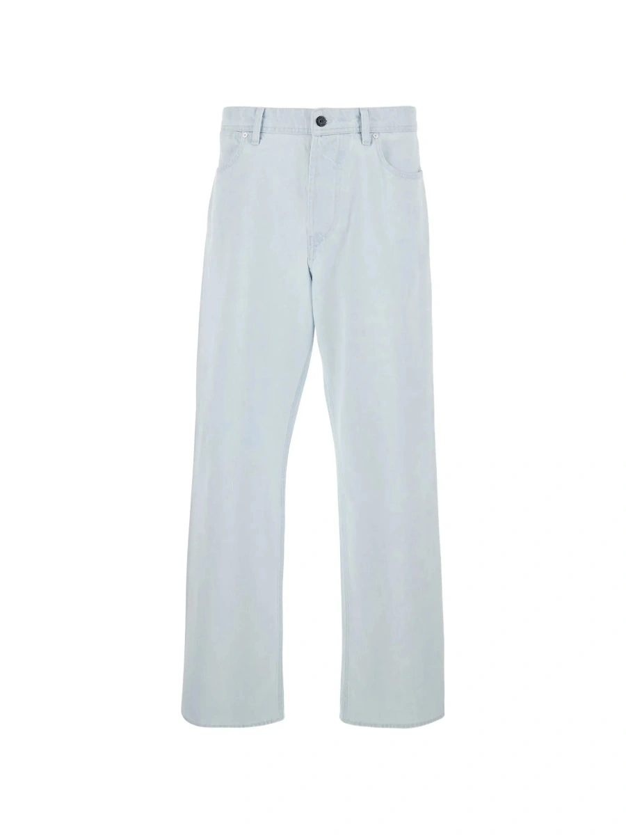 Blugi Stone Island albastri din denim - Img 6