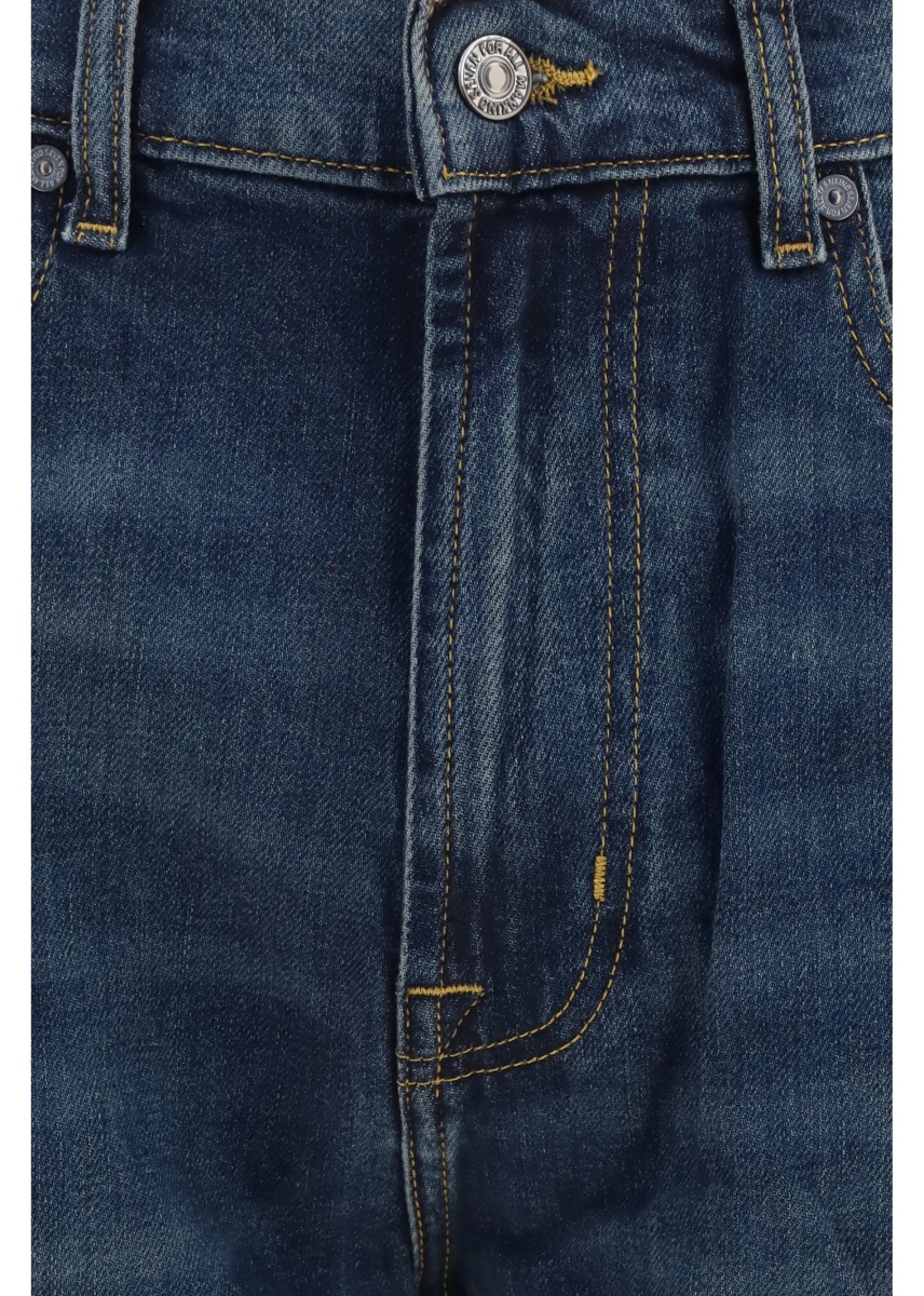 Blugi Straight-leg denim Jeans - Img 3