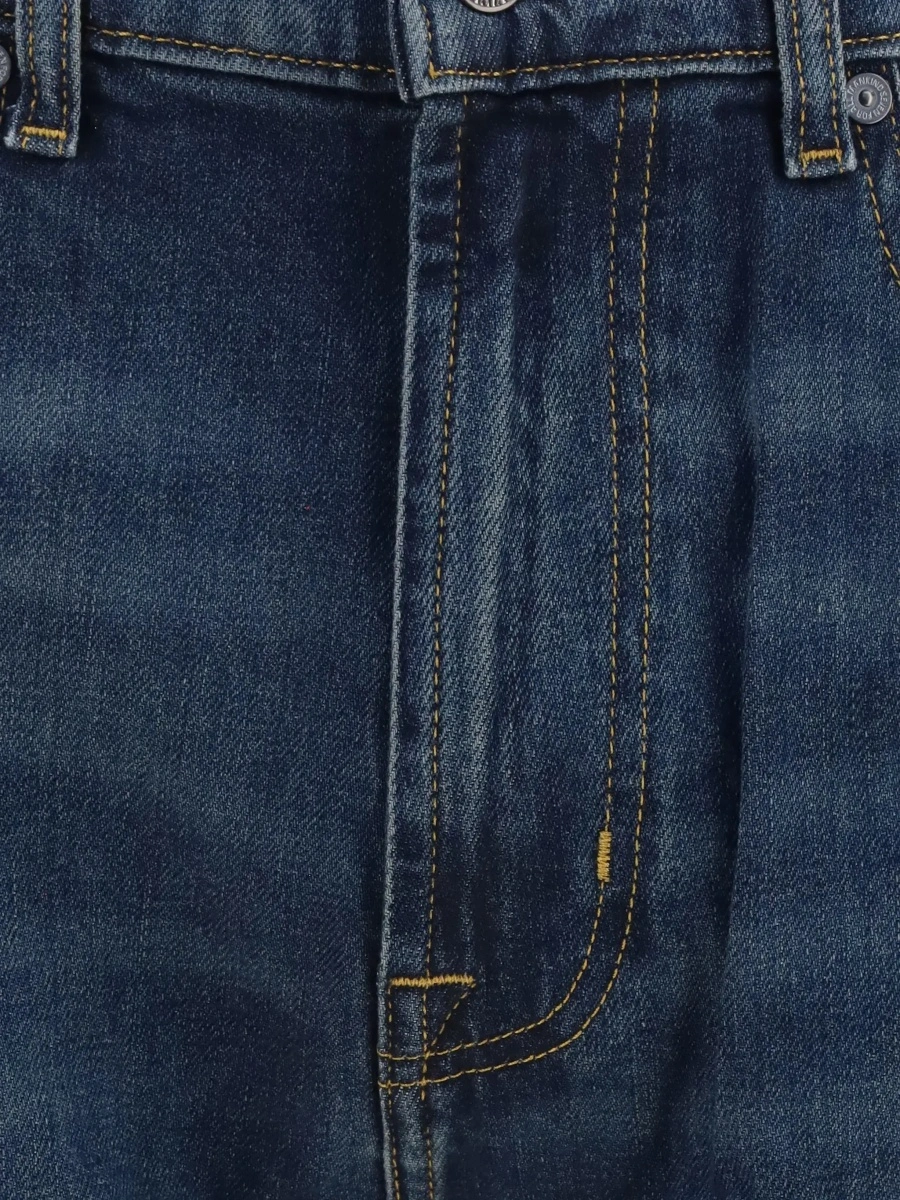 Blugi Straight-leg denim Jeans - Img 5