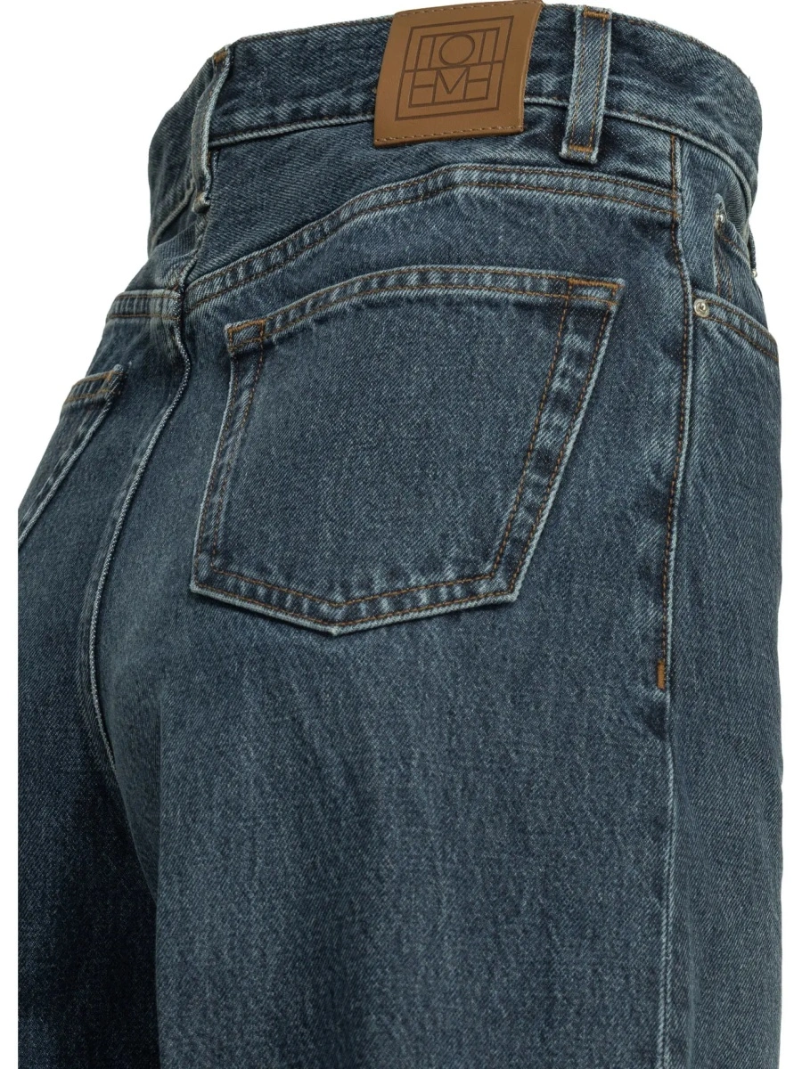 Blugi TOTÊME Wide leg jeans - Img 4