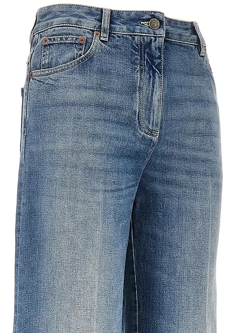 Blugi VGold details flared jeans - Img 2