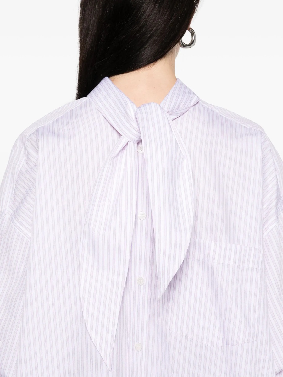 Bluza Blouse With Knotted Collar - Img 5