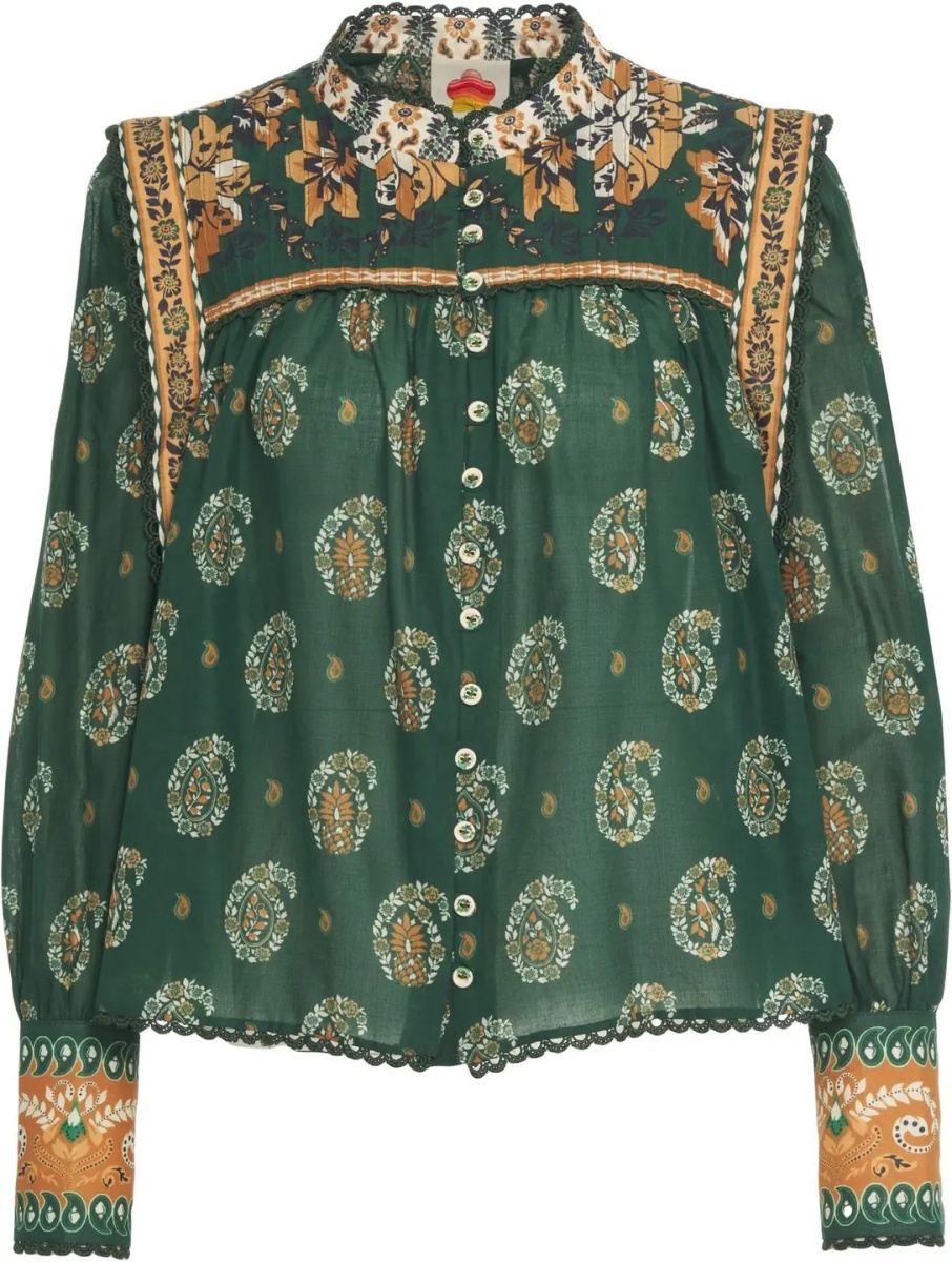 Bluza Blouse with pattern - Img 2