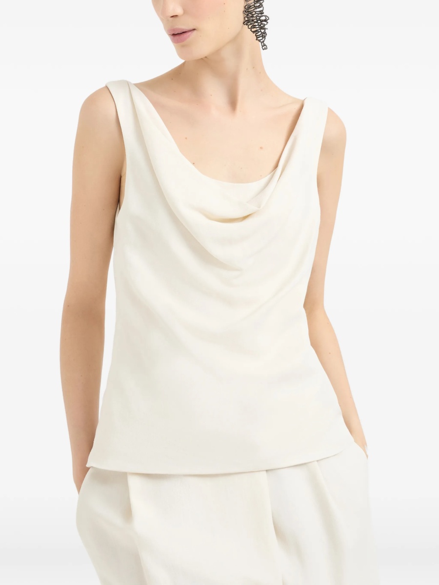 Bluza Brunello Cucinelli neutra - Img 3