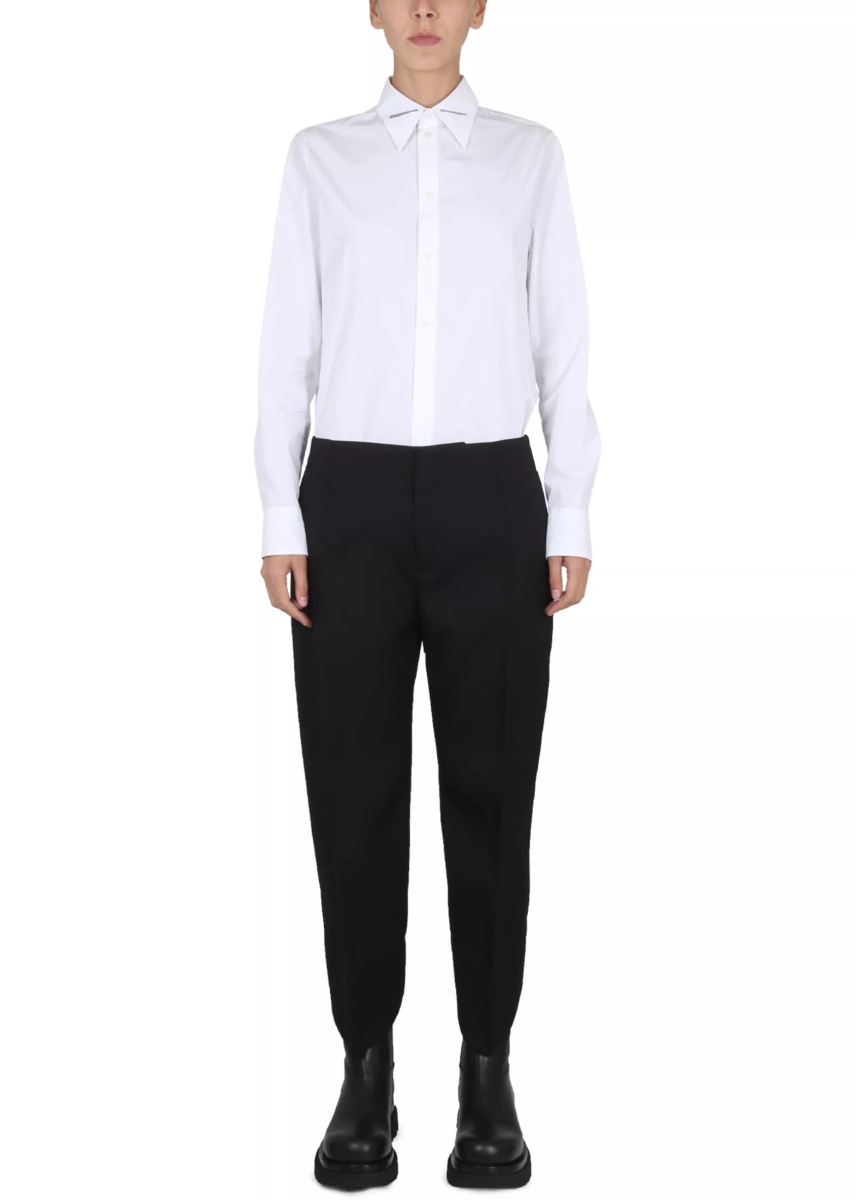 Bluza Camicia Con Colletto A Punta - Img 2