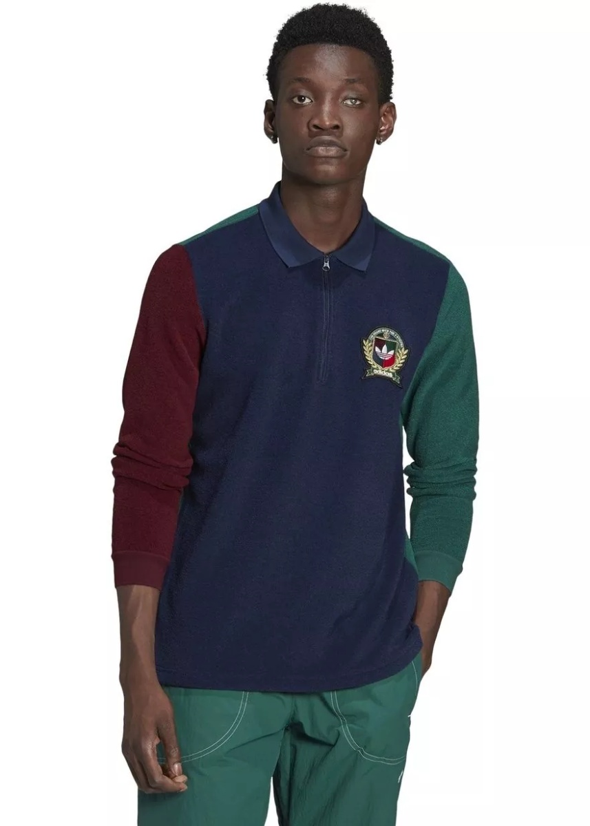 Bluza Collegiate Crest Polo Shirt H32142 - Img 2