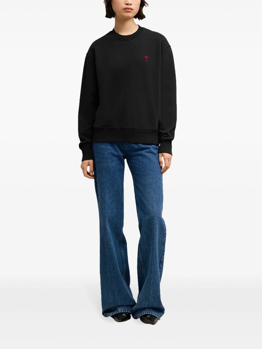 Bluza de trening AMI Paris ami de coeur neagra - Img 3