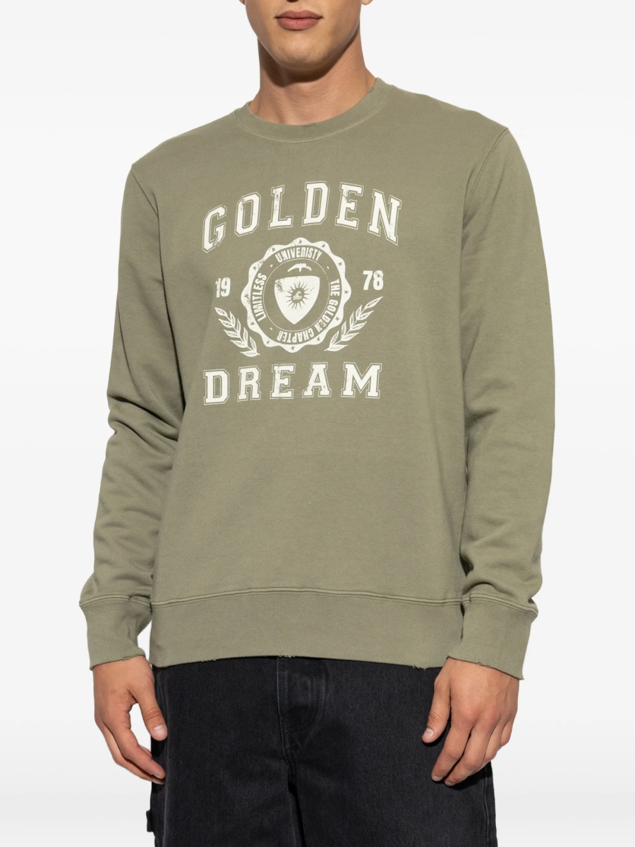 Bluza de trening Golden Goose verde - Img 3