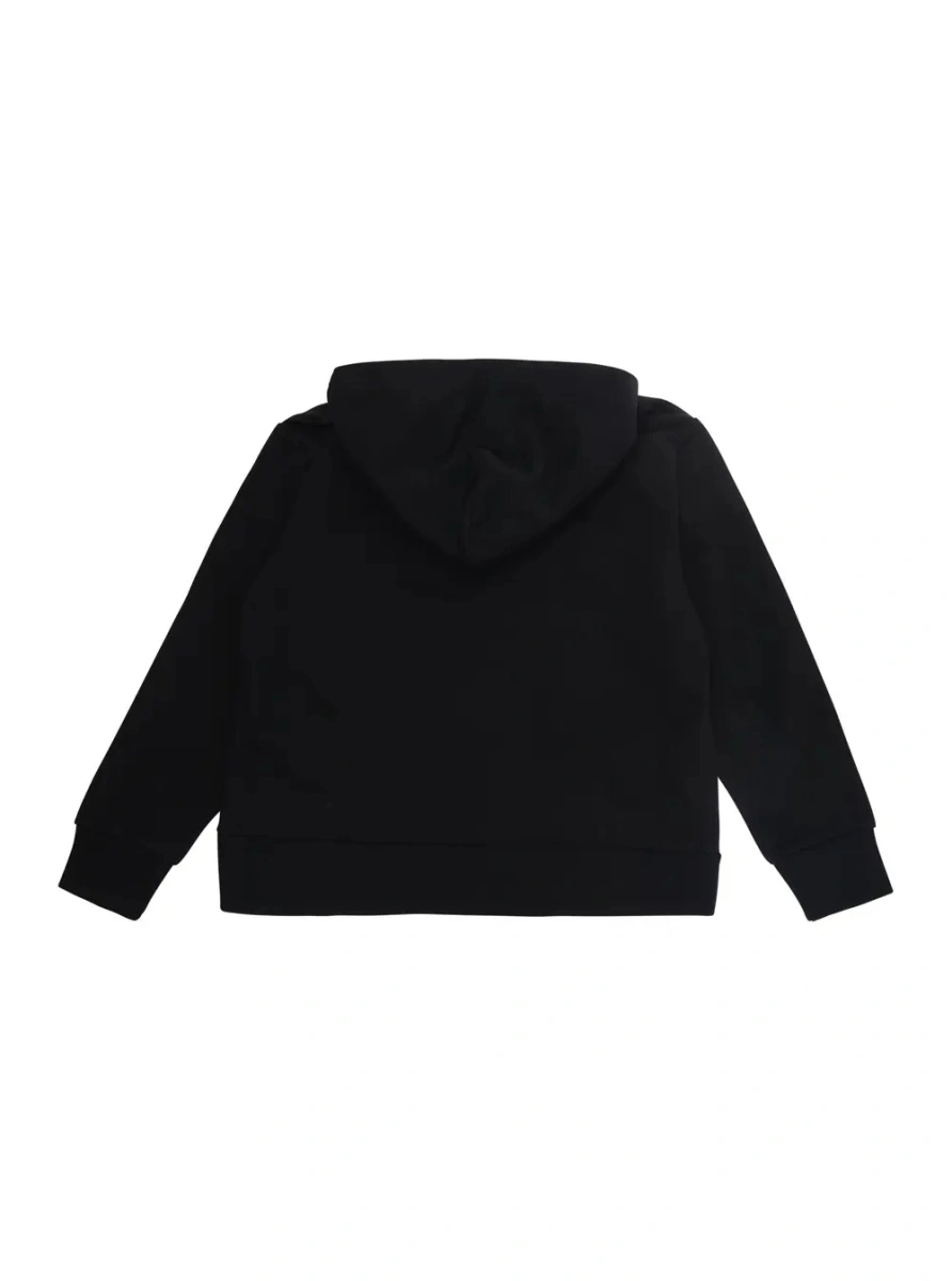 Bluza de trening N°21 Kids neagra din bumbac - Img 2
