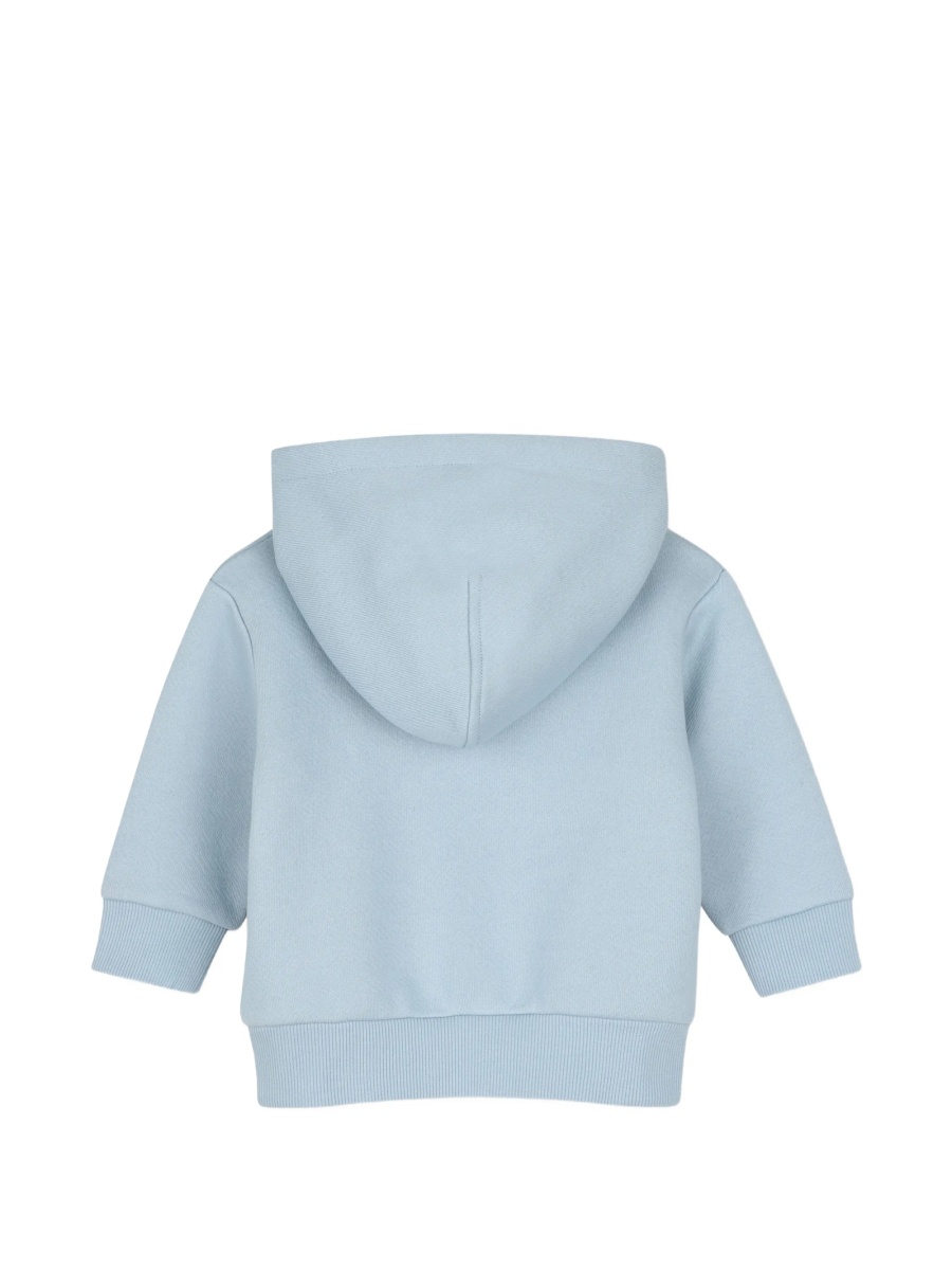 Bluza de trening Timberland albastra din bumbac organic si polyester - Img 2