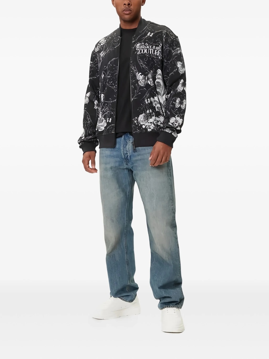 Bluza de trening Versace Jeans Couture neagra - Img 2
