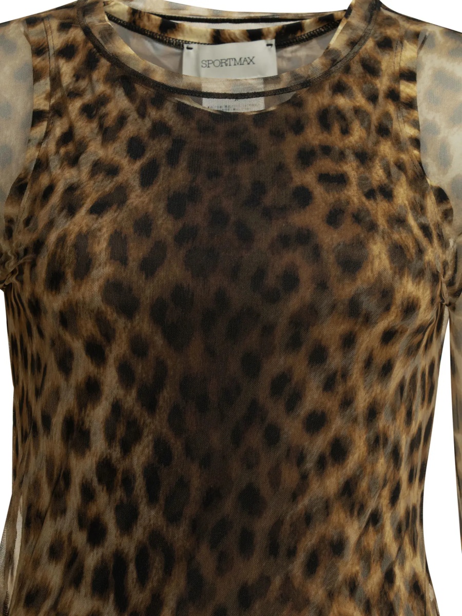 Bluza Fitted animalier top - Img 3