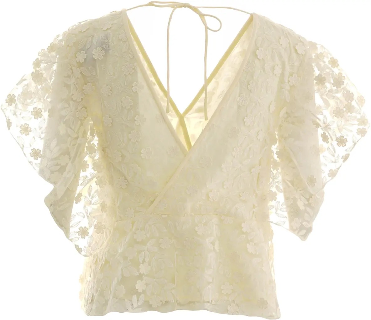Bluza Lace blouse with floral pattern 'Blaine' - Img 3