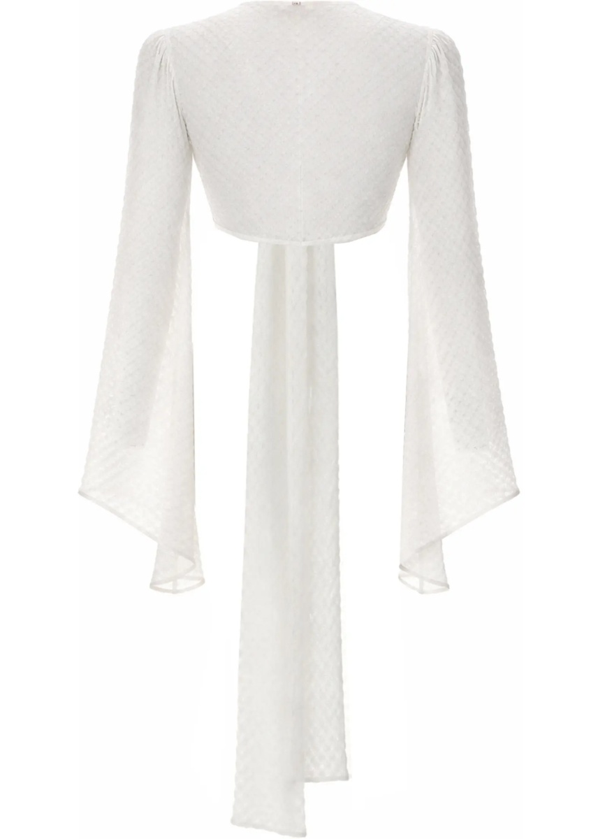 Bluza Top Scaldacuore In Viscosa Lamé - Img 2