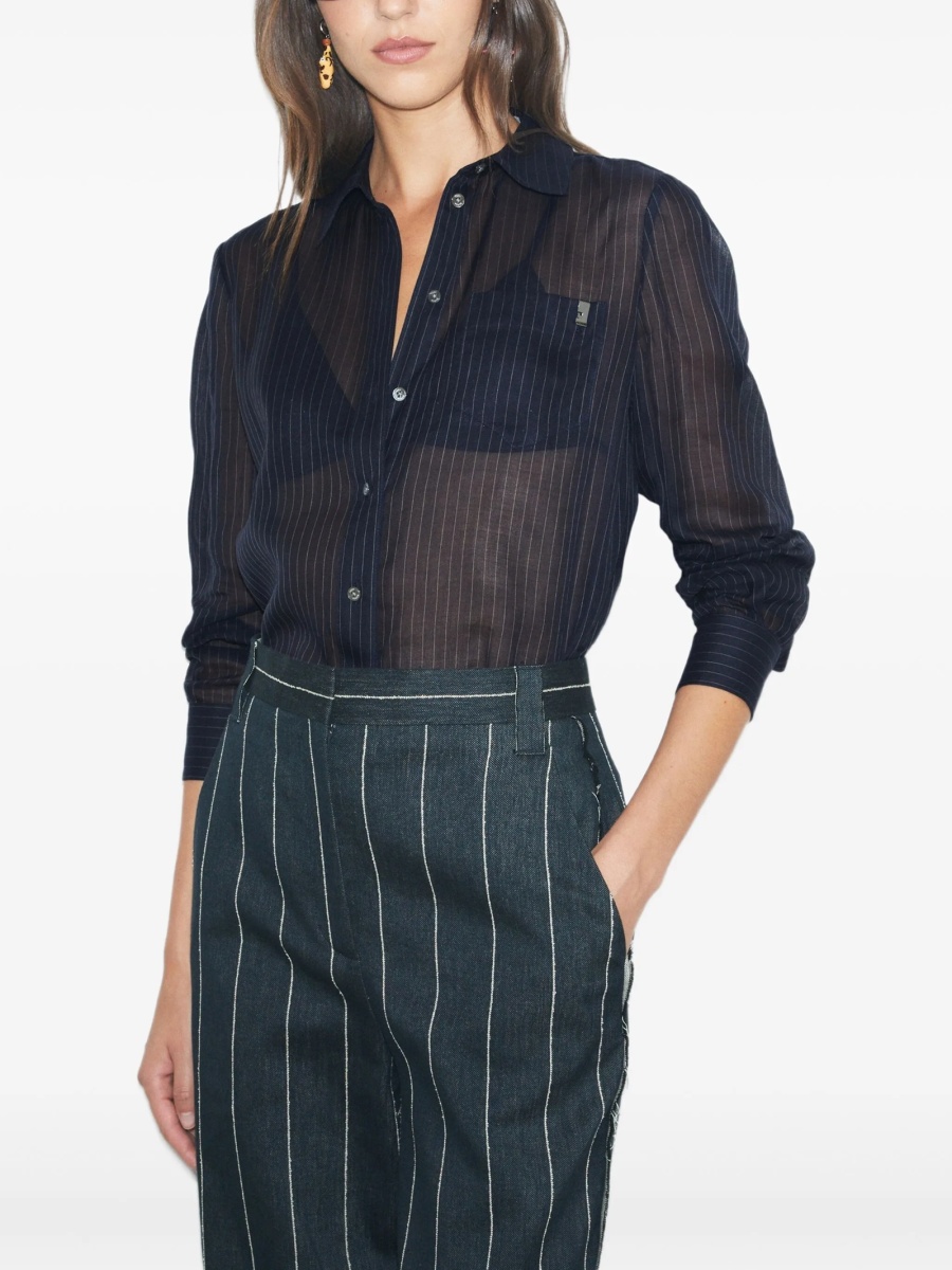 Bluza Tory Burch albastra - Img 4