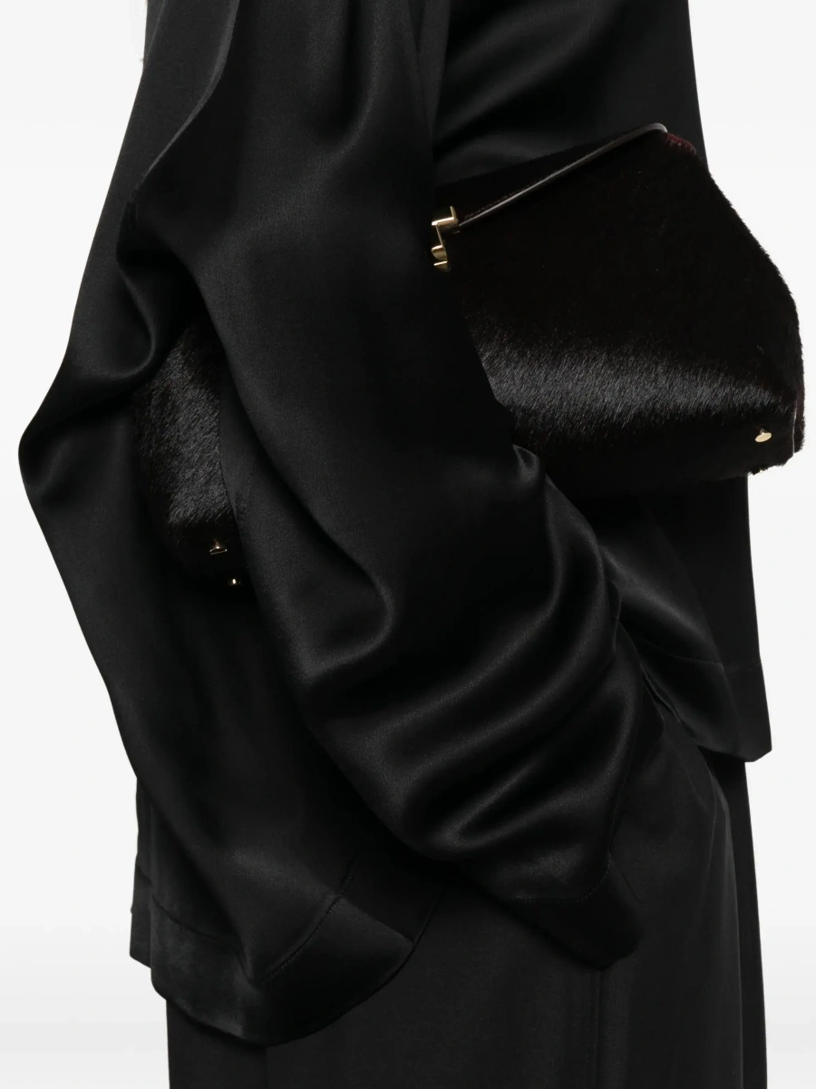 Bluza TOTEME neagra din vascoza - Img 7