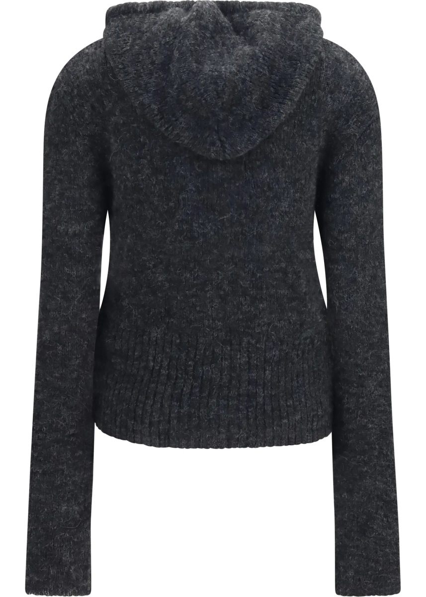 Bluza trening Alpaca-blend Zip-Up Hoodie - Img 2