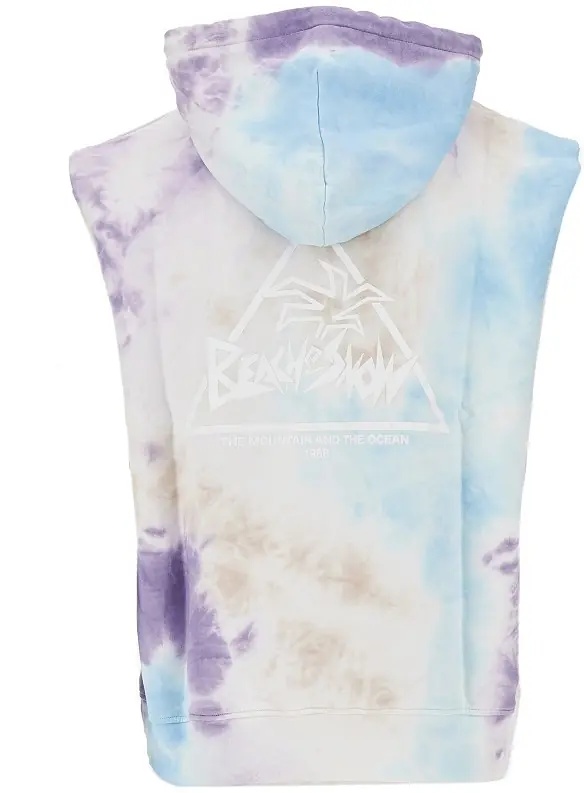Bluza trening 'Beach and Snow' tie-dye sleeveless hoodie - Img 3