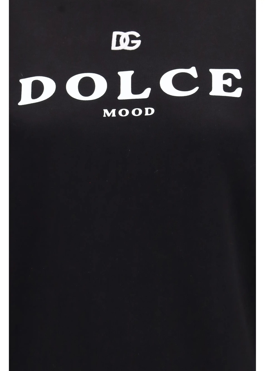 Bluza trening Cotton logo crewneck Sweatshirt - Img 3