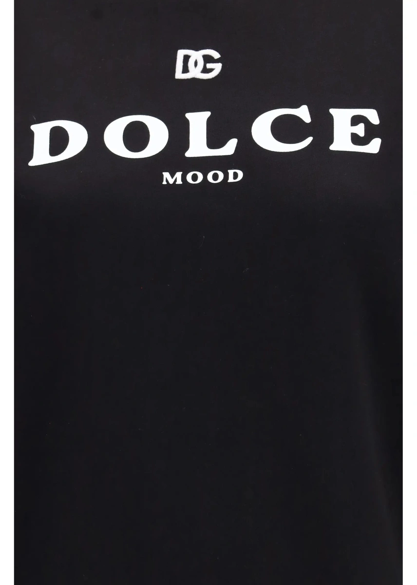 Bluza trening Cotton logo crewneck Sweatshirt - Img 3