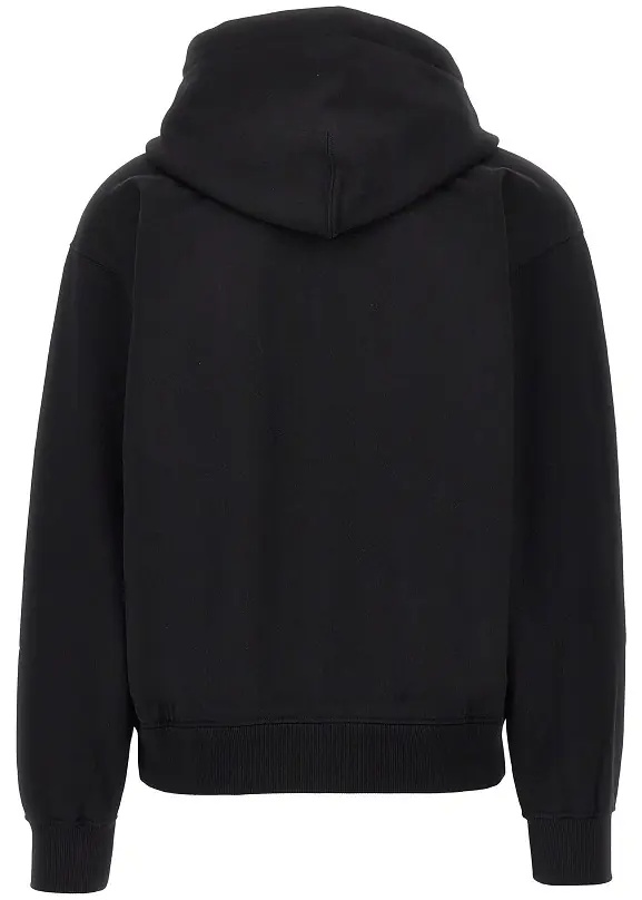 Bluza trening Cotton sweatshirt with log plate - Img 3