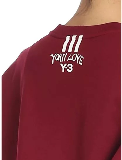 Bluza trening Cropped Yohji Love Sweatshirt DY7230 - Img 5