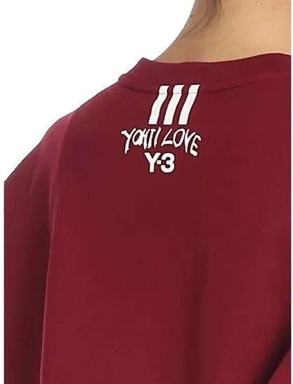 Bluza trening Cropped Yohji Love Sweatshirt DY7230 - Img 5